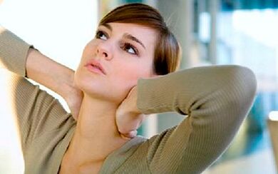 realizar ximnasia para a osteocondrose cervical afectará a eliminación da enfermidade